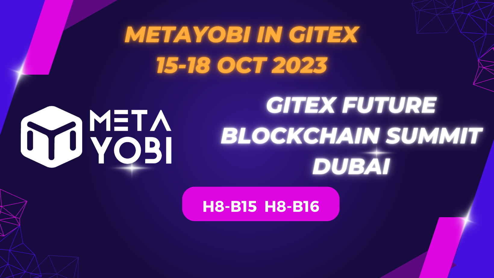 Future Blockchain Summit Gitex Dubai 2023